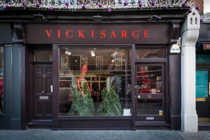 Vicki Sarge shop exterior shot